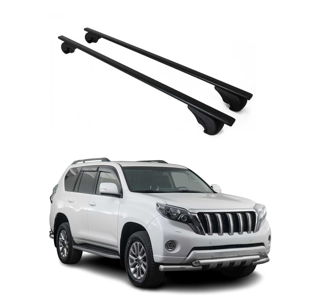 Krovni nosači TOYOTA LAND CRUISER 1990-2023 | aluminij | Molydon