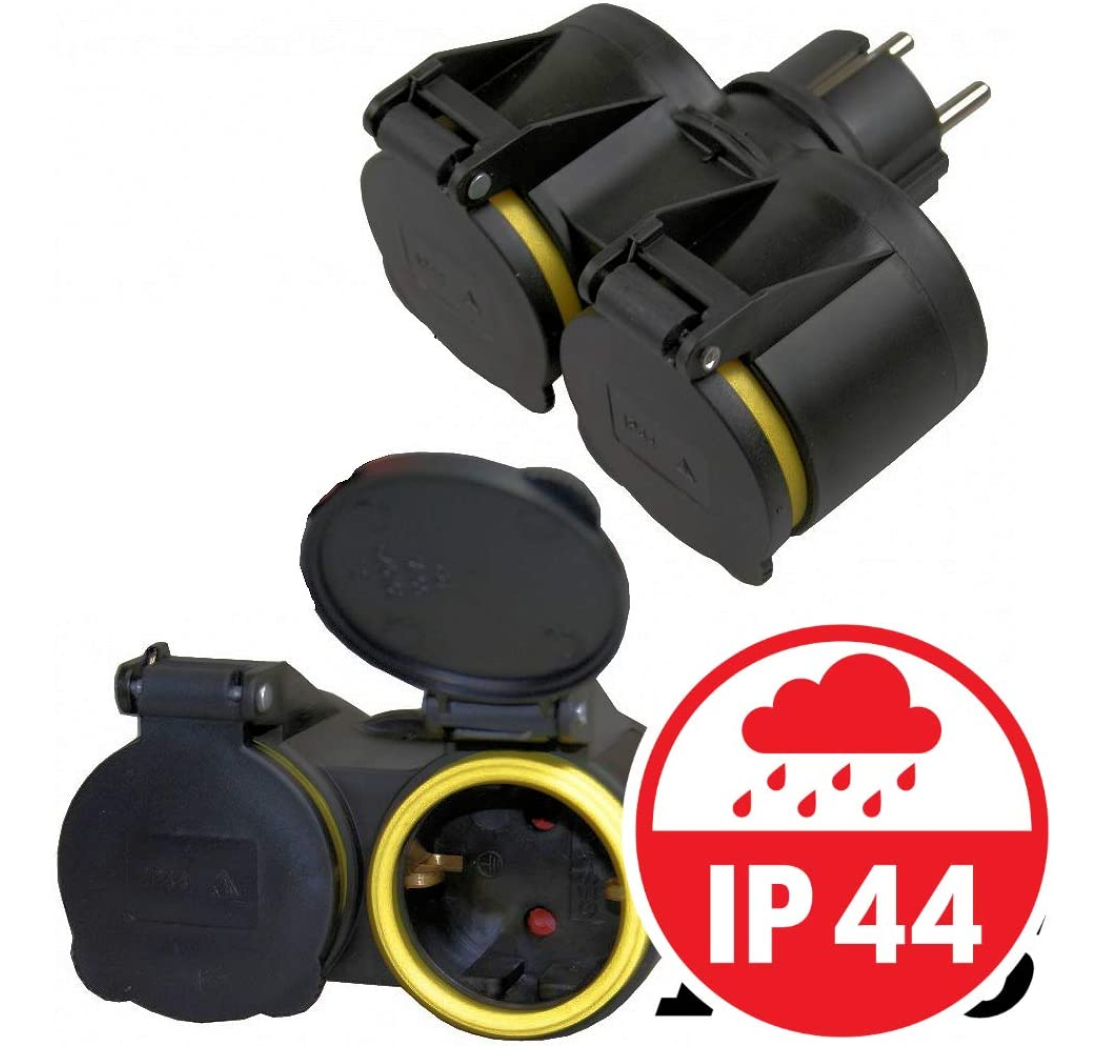 VANJSKA DVOSTRUKA STRUJNA UTIČNICA 230V BENSON