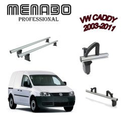 KROVNI NOSAČI ZA VOLKSWAGEN CADDY 2003-2011 + GRANIČNICI KROVNI NOSAČI ZA VOLKSWAGEN CADDY 2003-2011 + GRANIČNICI