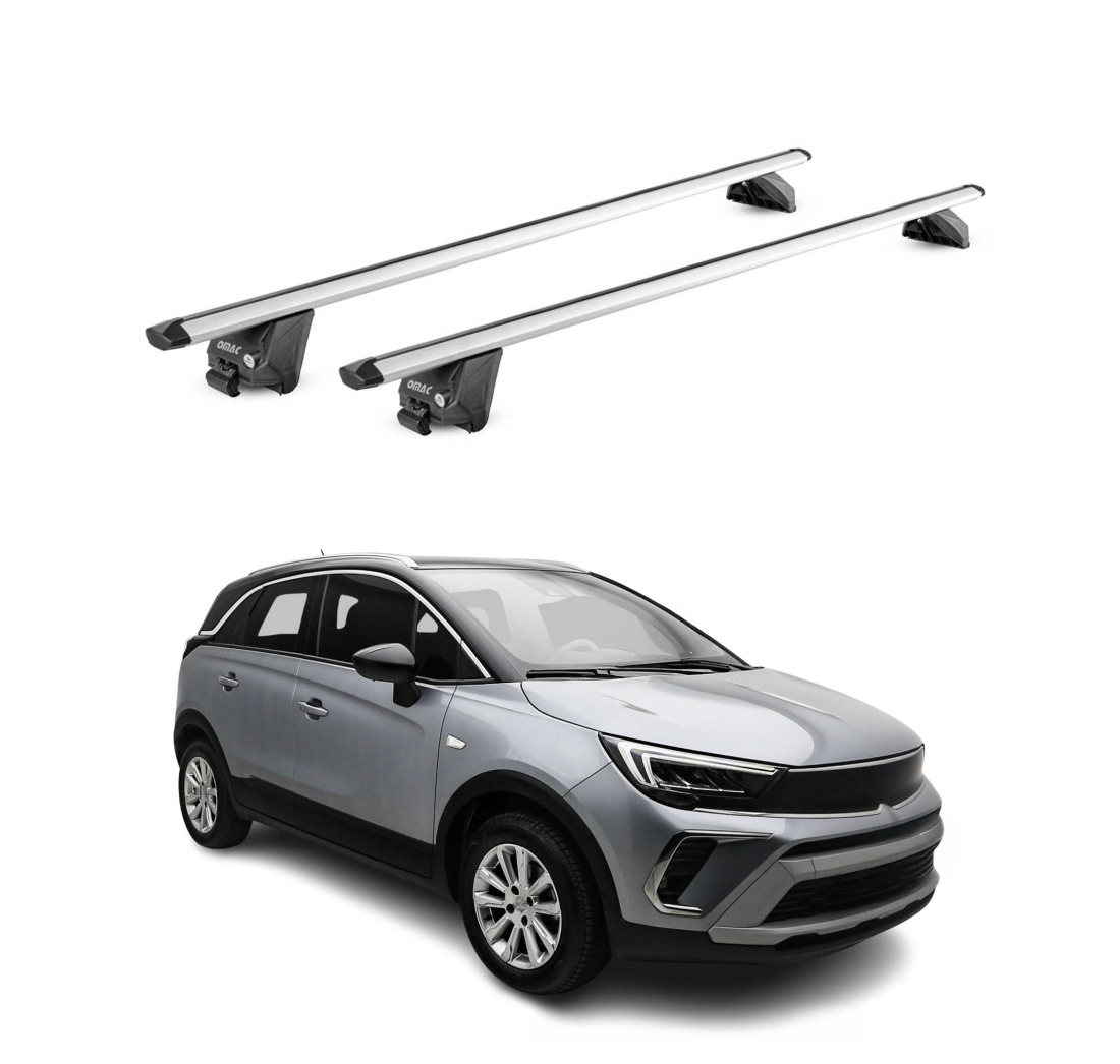 Krovni nosači OPEL CROSSLAND X 2017-2024 | aluminij | Molydon