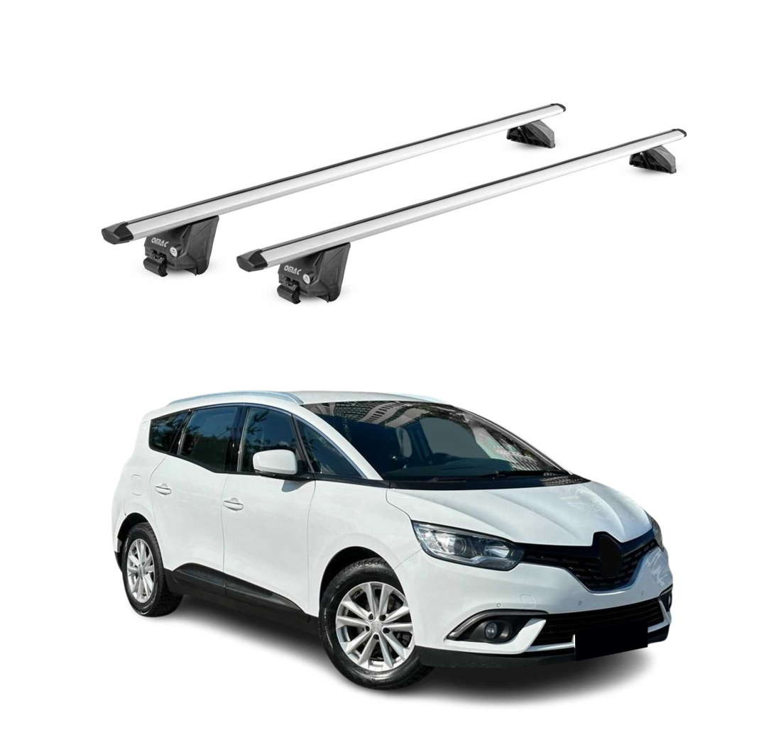 Krovni nosači RENAULT GRAND SCENIC 2017-2024 | aluminij | Molydon
