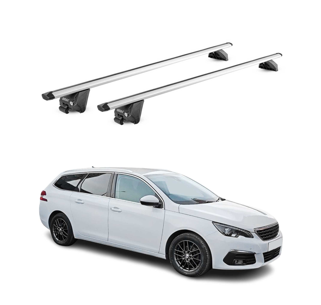 Krovni nosači PEUGEOT 308 SW 2014-2021 | aluminij | Molydon