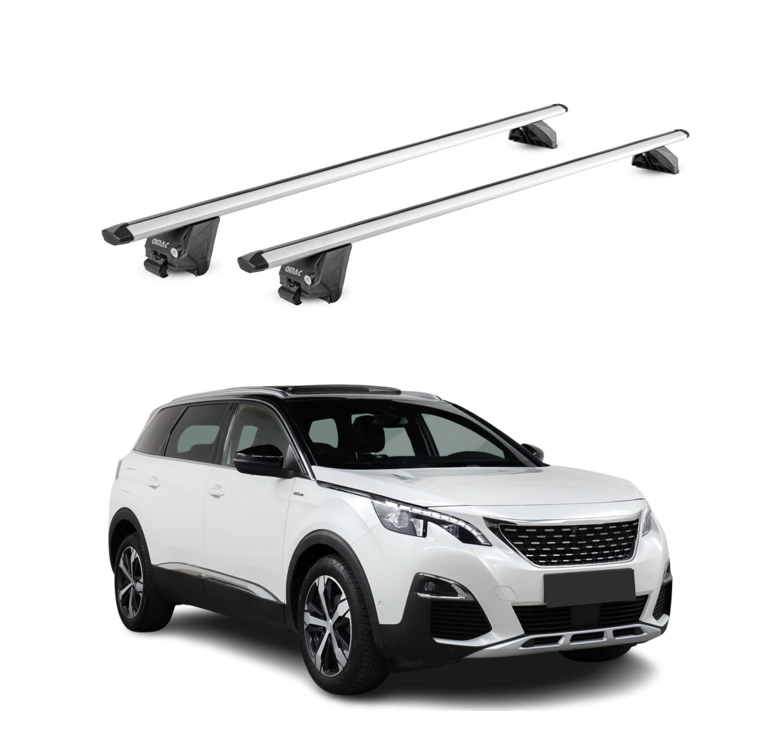 Krovni nosači PEUGEOT 5008 2017-2024 | aluminij | Molydon