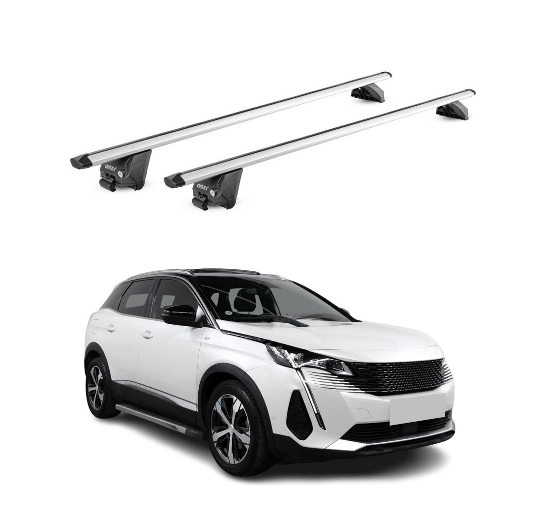 Krovni nosači PEUGEOT 3008 2016-2024 | aluminij | Molydon