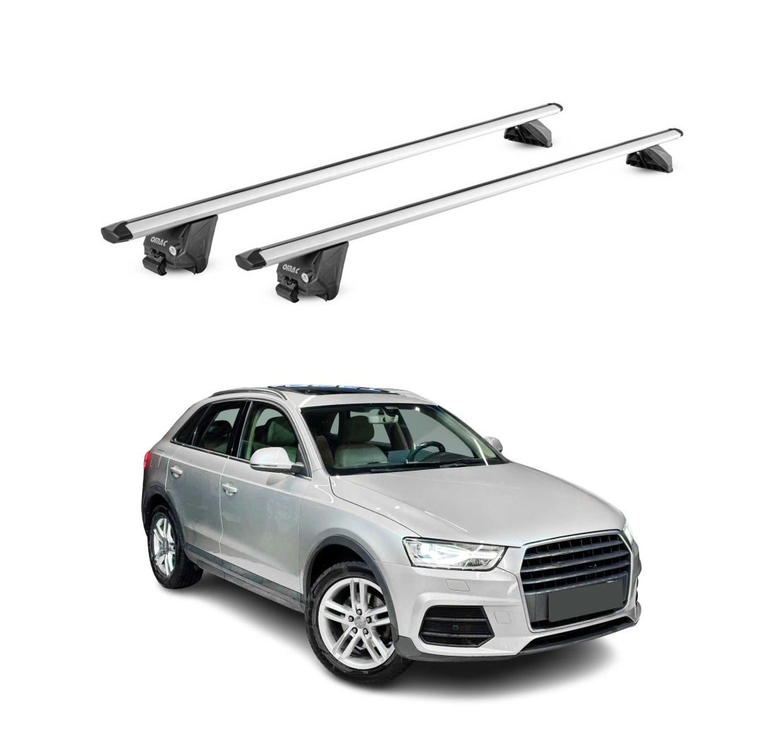 Krovni nosači AUDI Q3 (8U) 2011-2018 | aluminij | Molydon