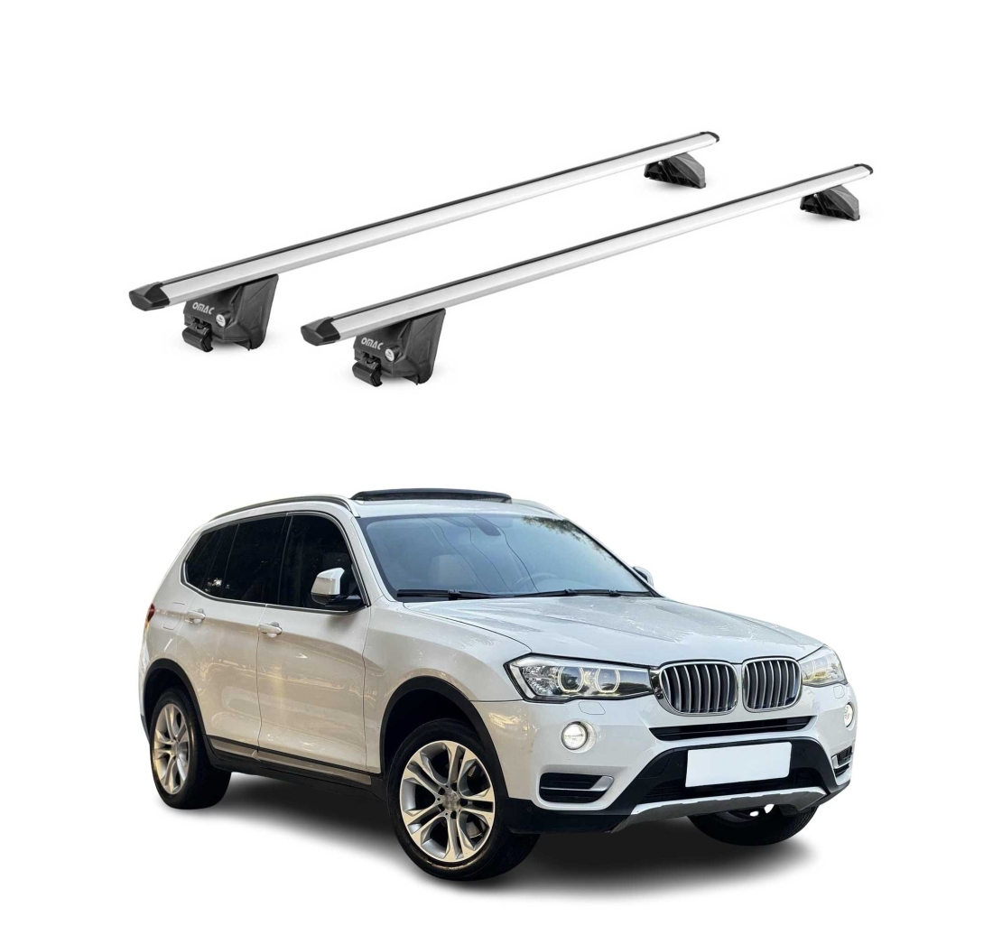 Krovni nosači BMW X3 (F25) 2011-2017 | aluminij | Molydon