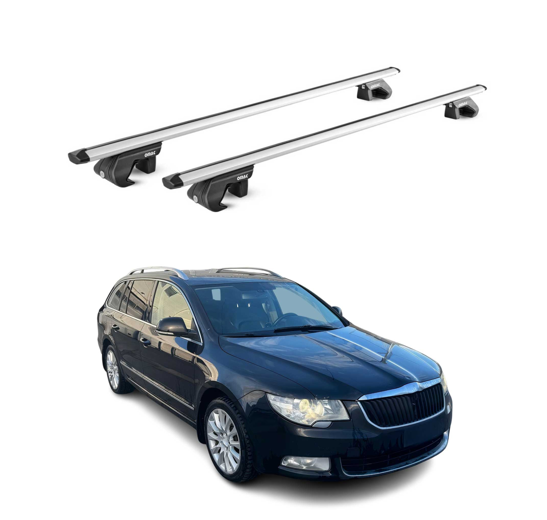 Krovni nosači SKODA SUPERB SW (3T) 2010-2015 | aluminij | Molydon
