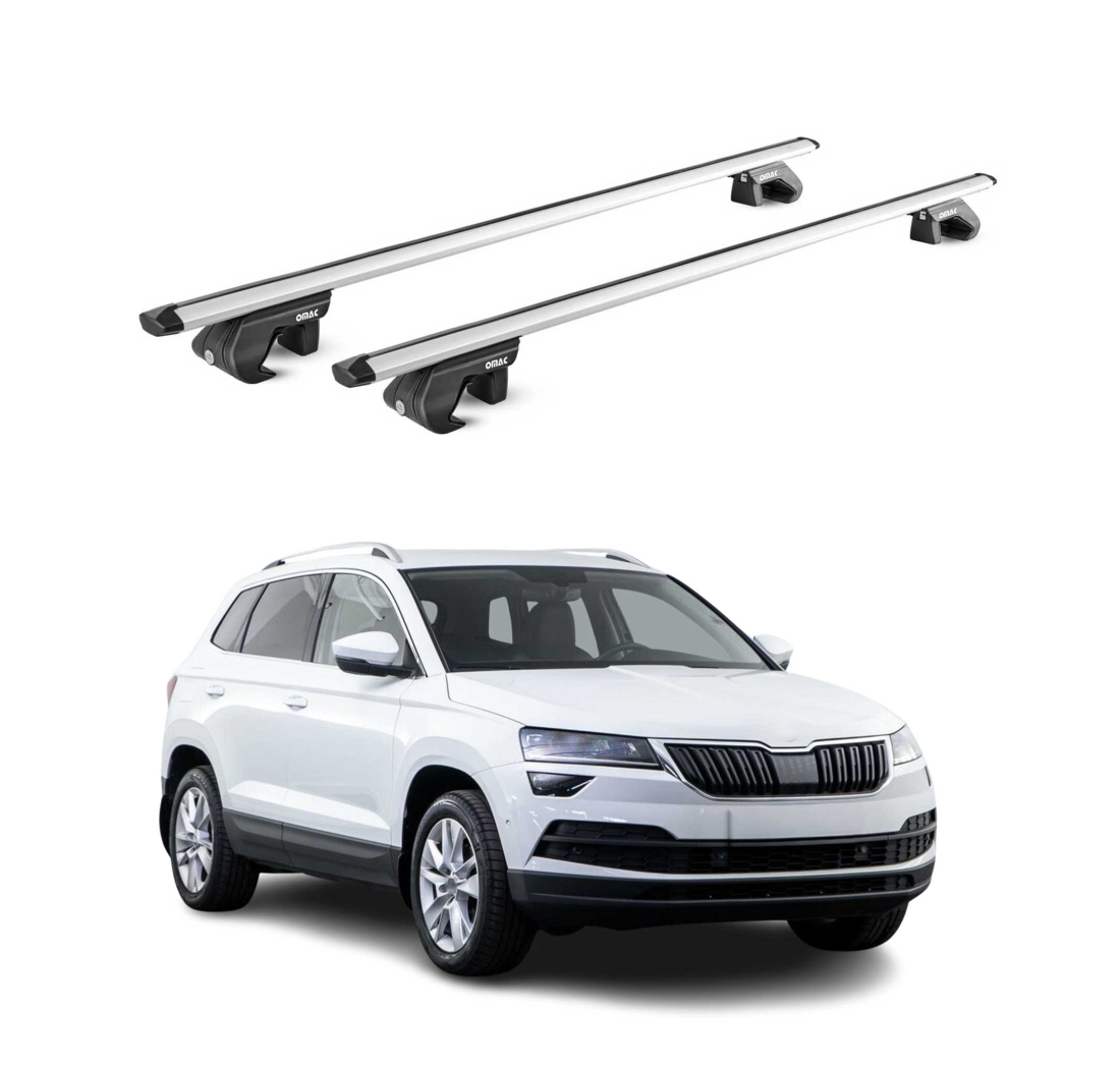 Krovni nosači SKODA KAROQ (NU7) 2018-2024 | aluminij | Molydon
