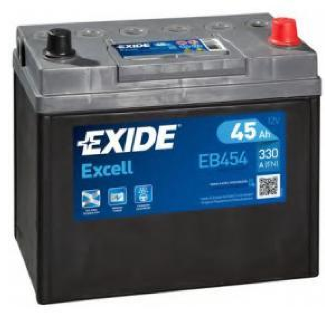 AKUMULATOR EXIDE EXCELL 12V/45Ah D+
