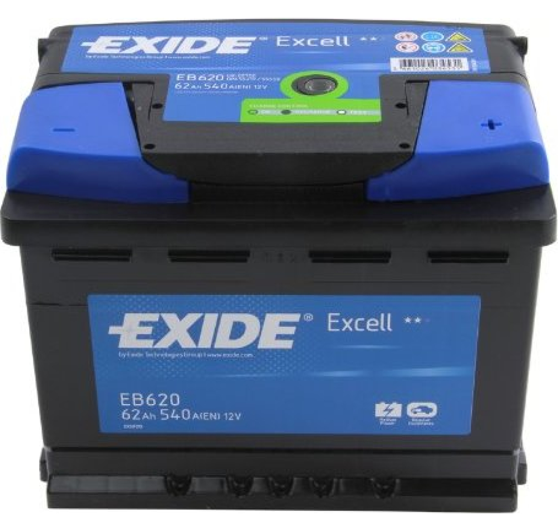AKUMULATOR EXIDE EXCELL 12V/62Ah