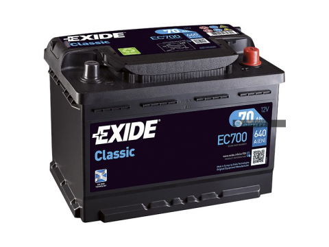 AKUMULATOR EXIDE CLASSIC 70Ah AKUMULATOR EXIDE CLASSIC 70Ah