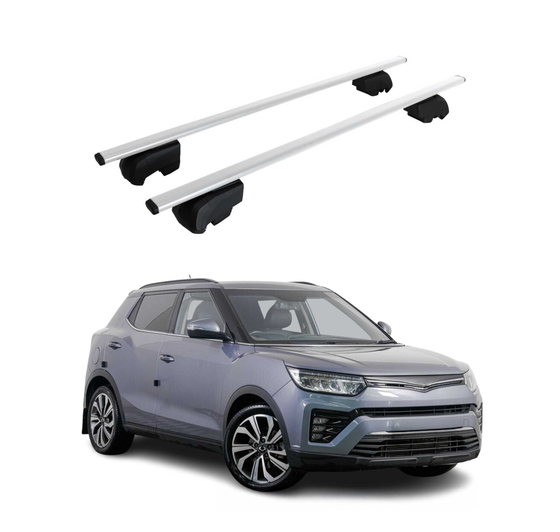 Krovni nosači SSANGYONG TIVOLI 2015-2022 | aluminij | Molydon