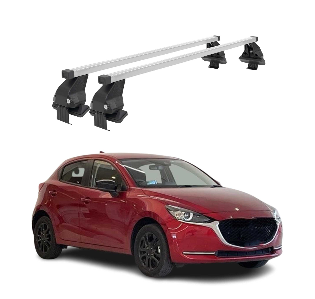 Krovni nosači MAZDA 2 2014-2020 | čelik | Molydon