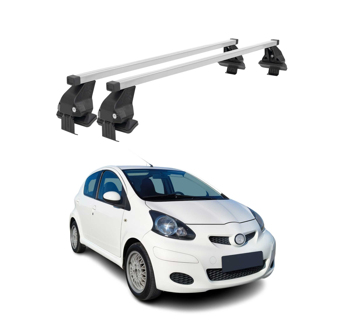 Krovni nosači TOYOTA AYGO I 2005-2014 | čelik | Molydon