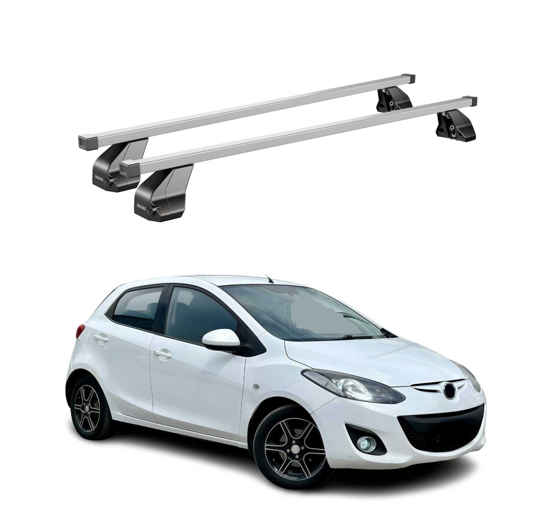 Krovni nosači MAZDA 2 2009-2013 | čelik | Molydon