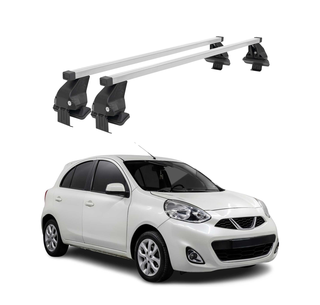 Krovni nosači NISSAN MICRA 2016-2023 | čelik | Molydon