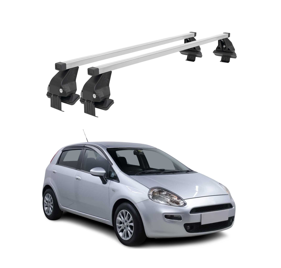 Krovni nosači FIAT PUNTO EVO 2009-2012 | čelik | Molydon