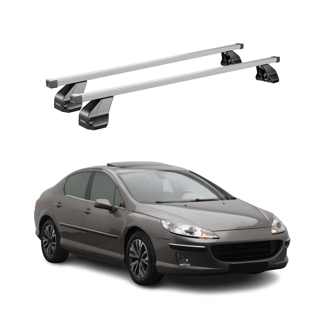 Krovni nosači PEUGEOT 407 2004-2011 | čelik | Molydon