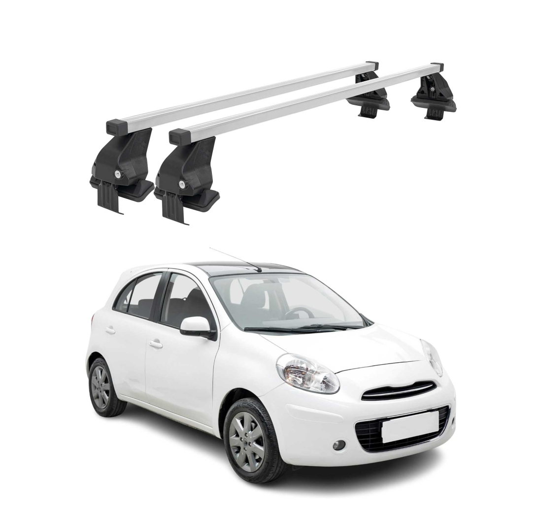 Krovni nosači NISSAN MICRA 2010-2017 | čelik | Molydon