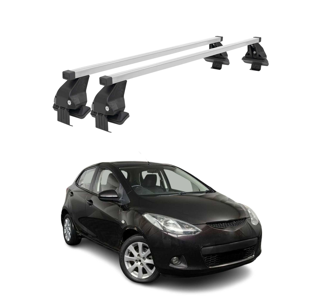 Krovni nosači MAZDA 2 2007-2015 | čelik | Molydon