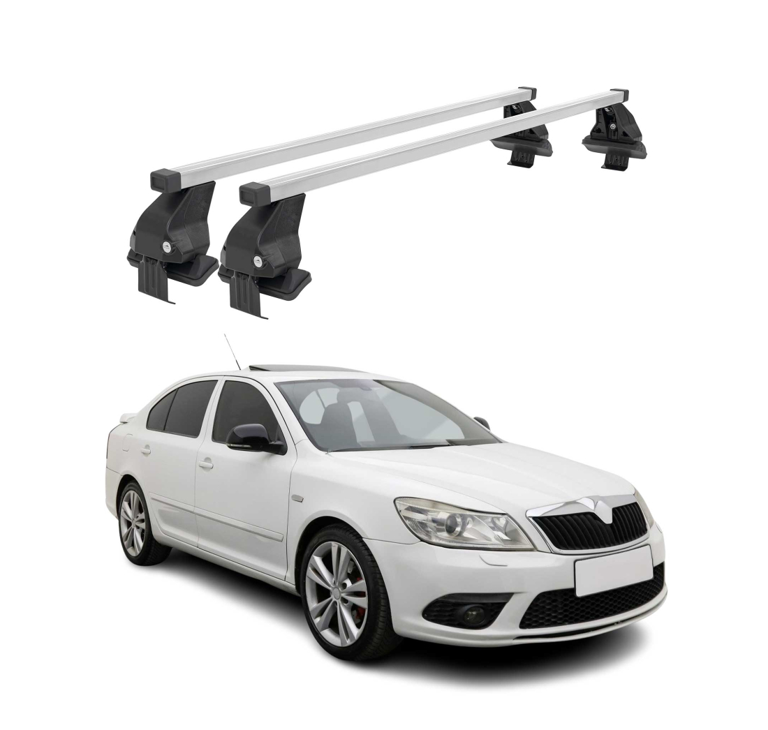 Krovni nosači SKODA OCTAVIA II 2008-2013 | čelik | Molydon