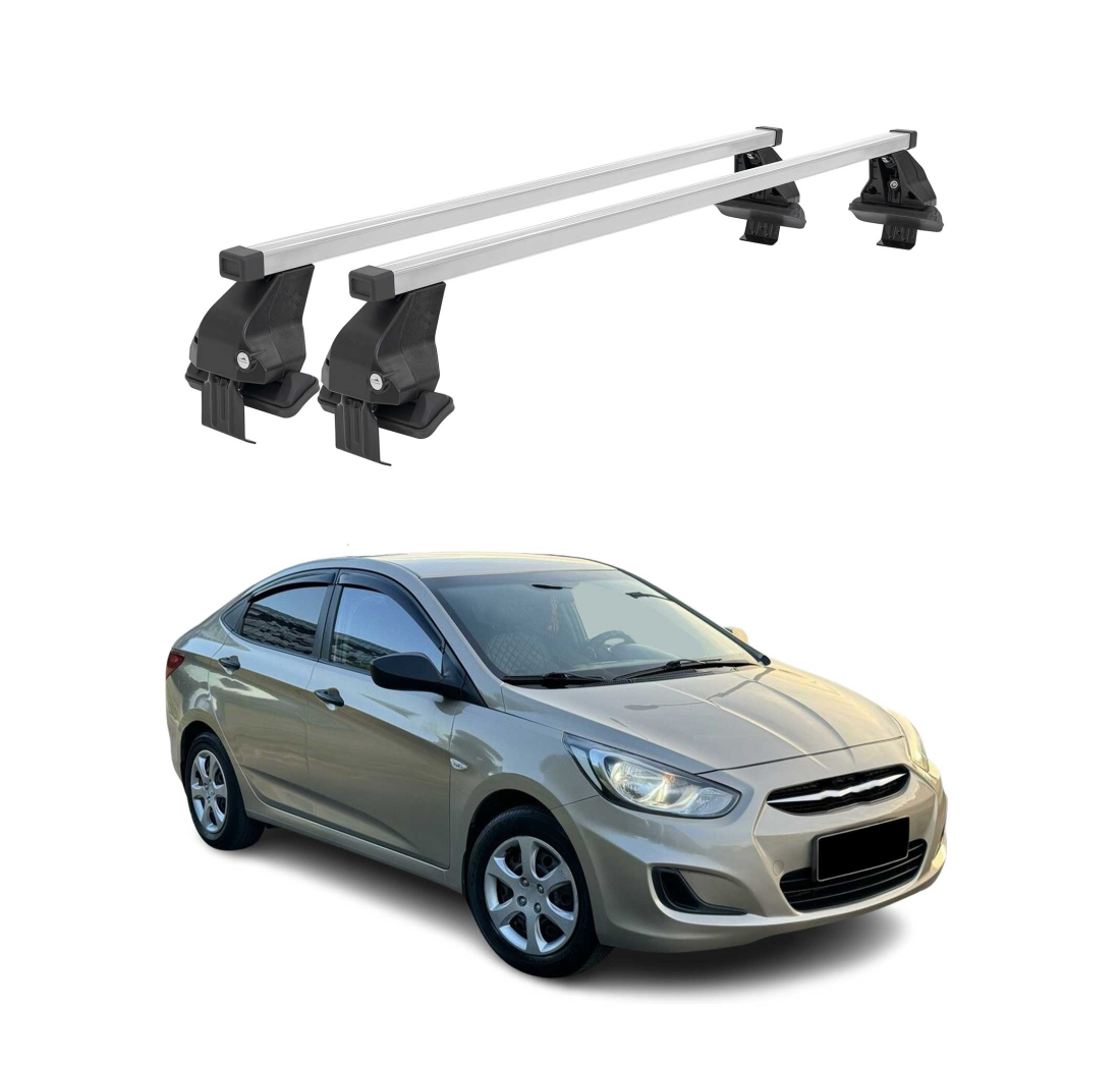 Krovni nosači HYUNDAI ACCENT IV SD 2011-2018 | čelik | Molydon