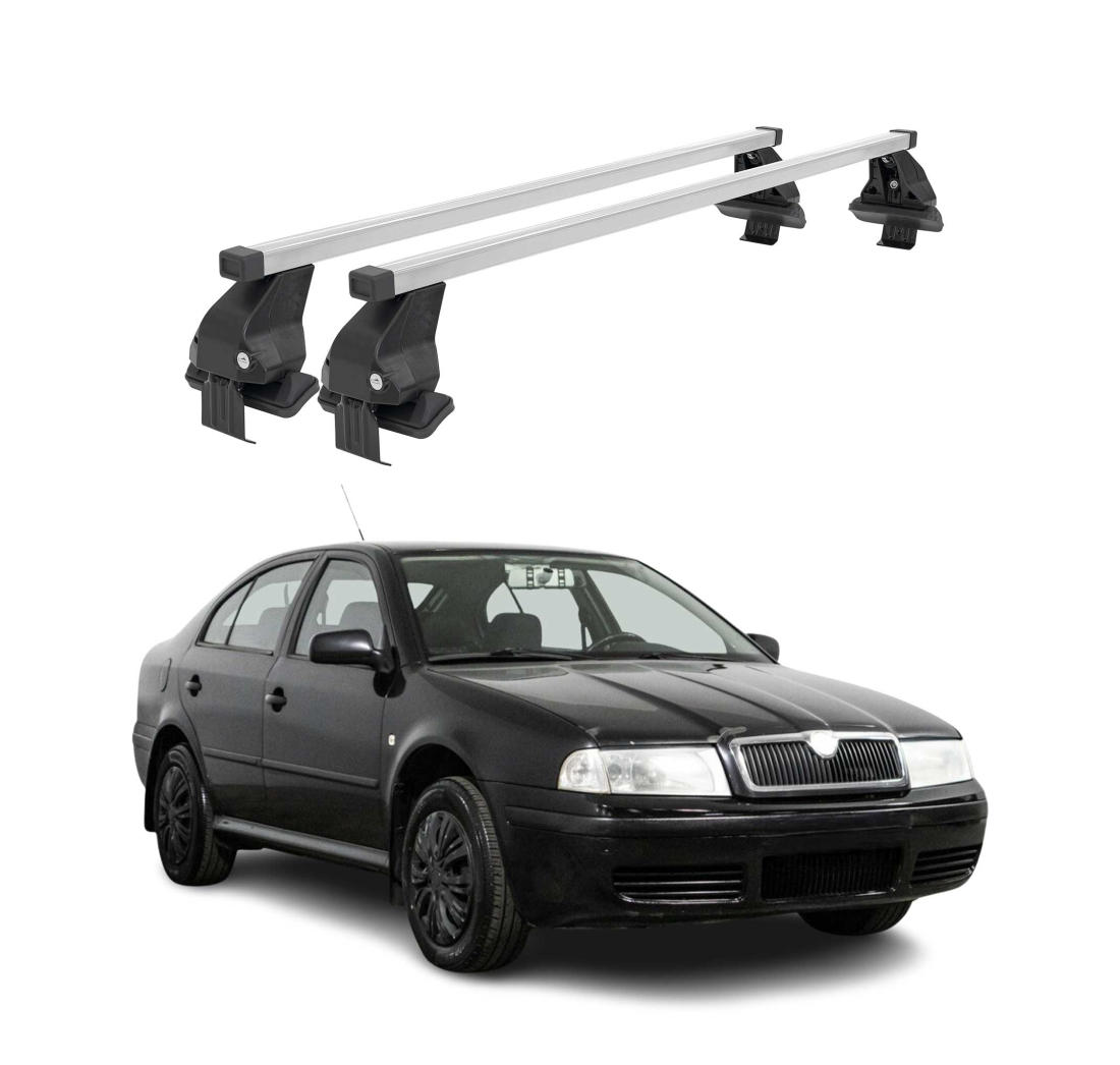 Krovni nosači SKODA OCTAVIA II 2004-2008 | čelik | Molydon