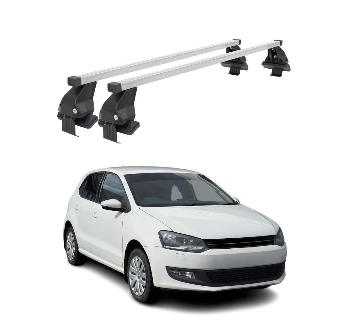 Krovni nosači VW POLO V 2009-2017 | čelik | Molydon