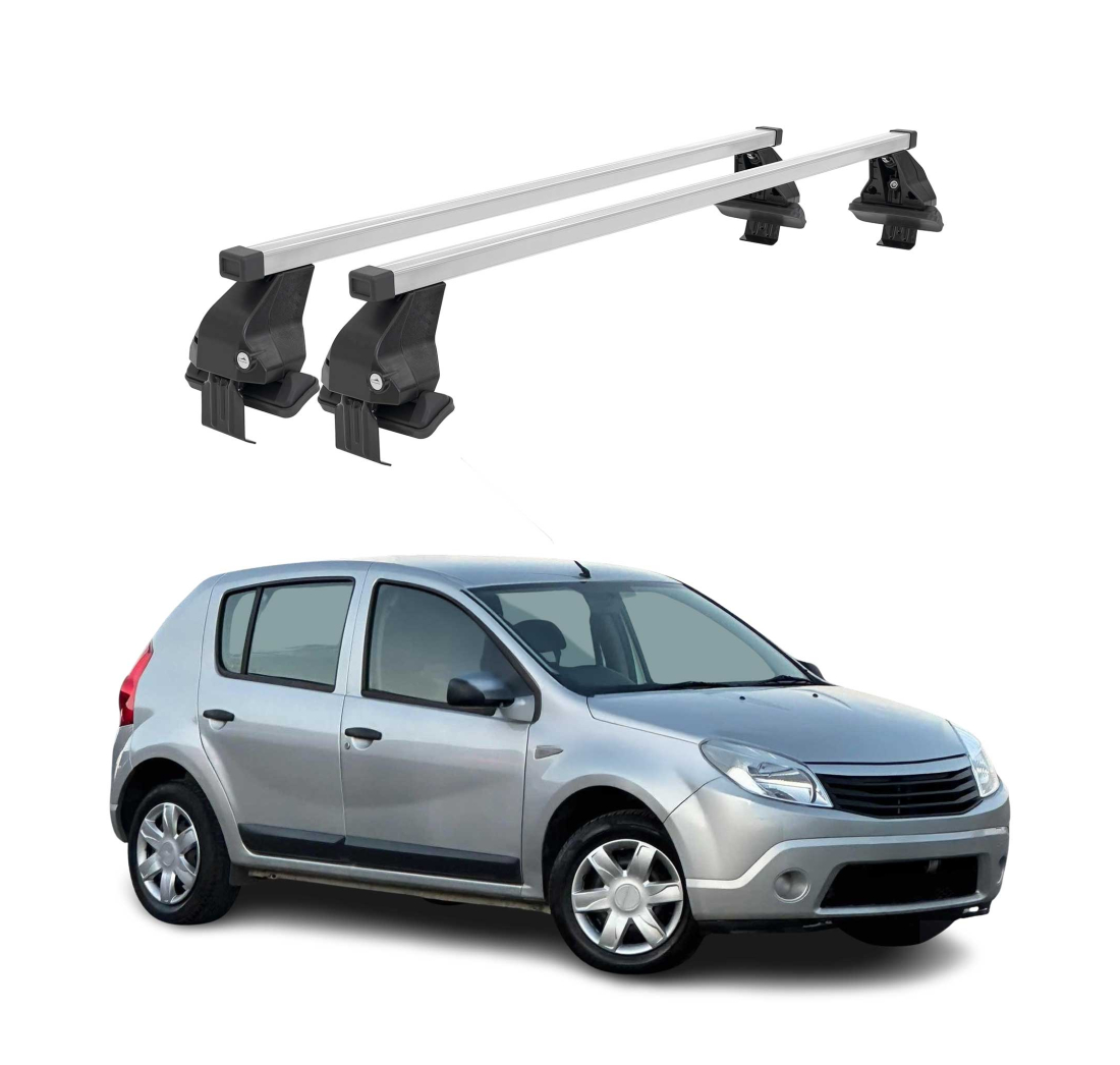 Krovni nosači DACIA SANDERO 2008-2012 | čelik | Molydon