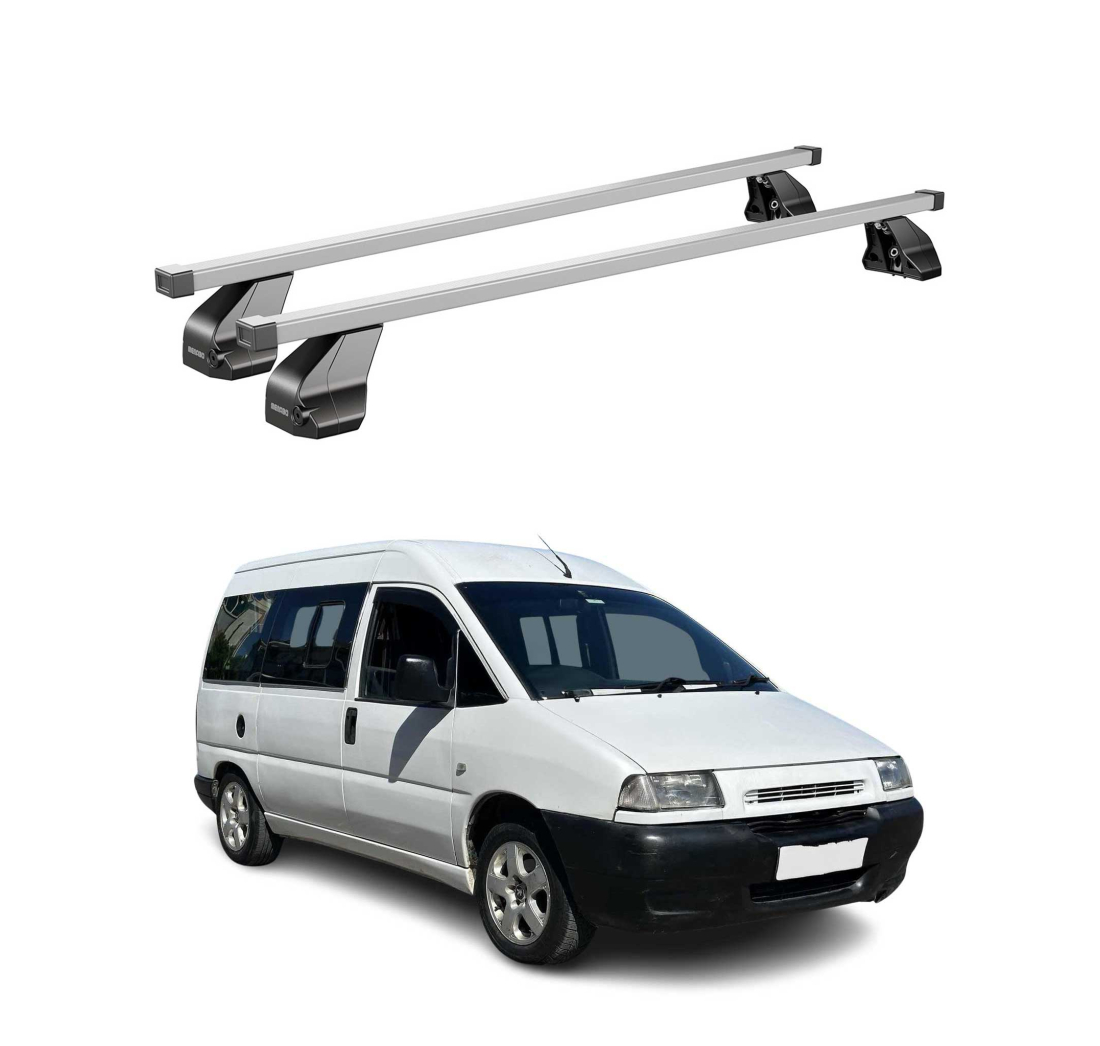 Krovni nosači PEUGEOT EXPERT 1995-2007 | čelik | Molydon