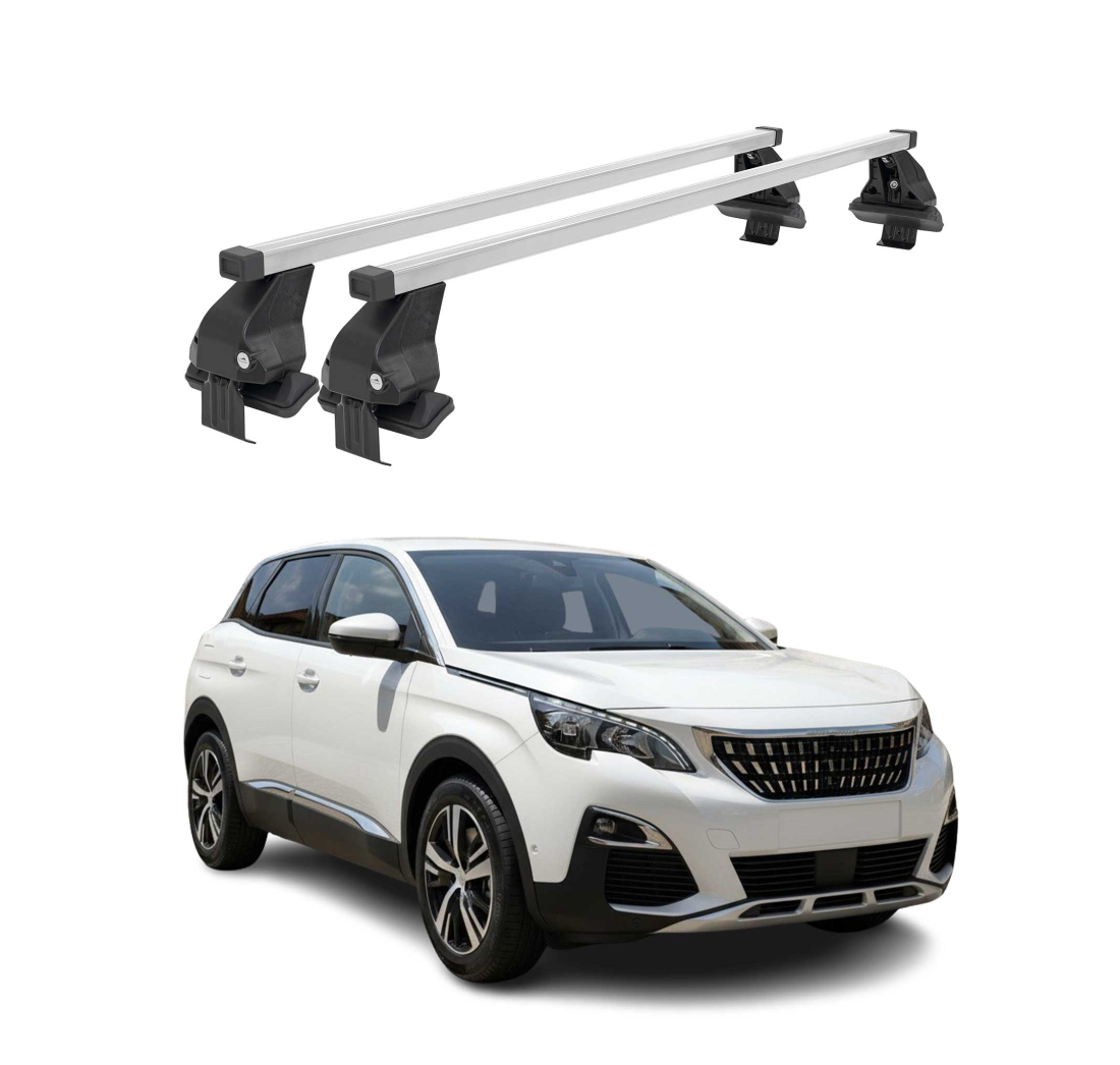 Krovni nosači PEUGEOT 3008 2016-2020 | čelik | Molydon