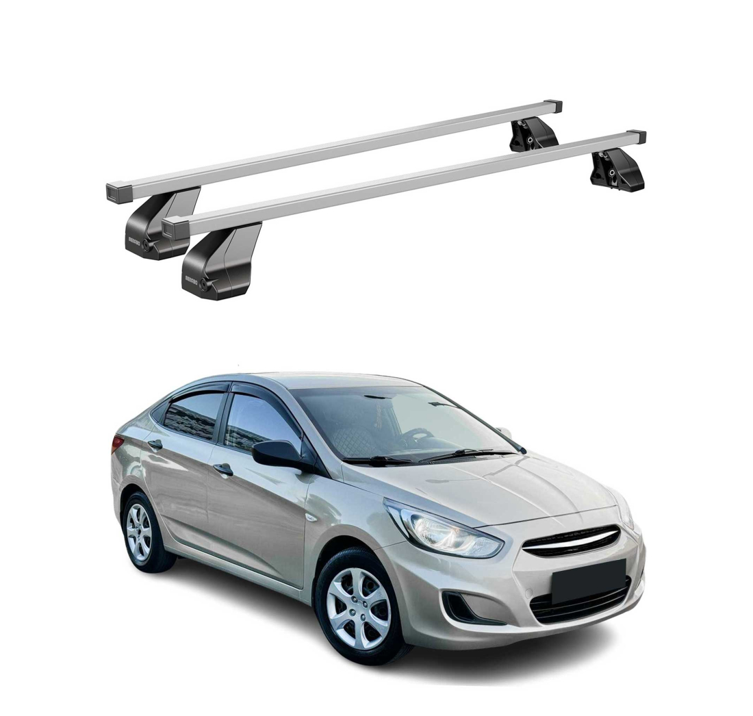 Krovni nosači HYUNDAI ACCENT IV 2010-2017 | čelik | Molydon