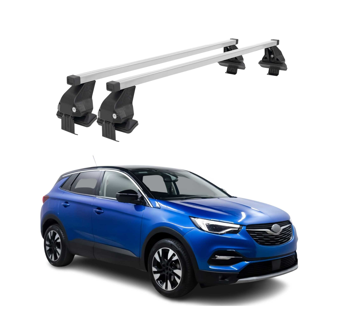 Krovni nosači OPEL GRANDLAND X 2017-2023 | čelik | Molydon