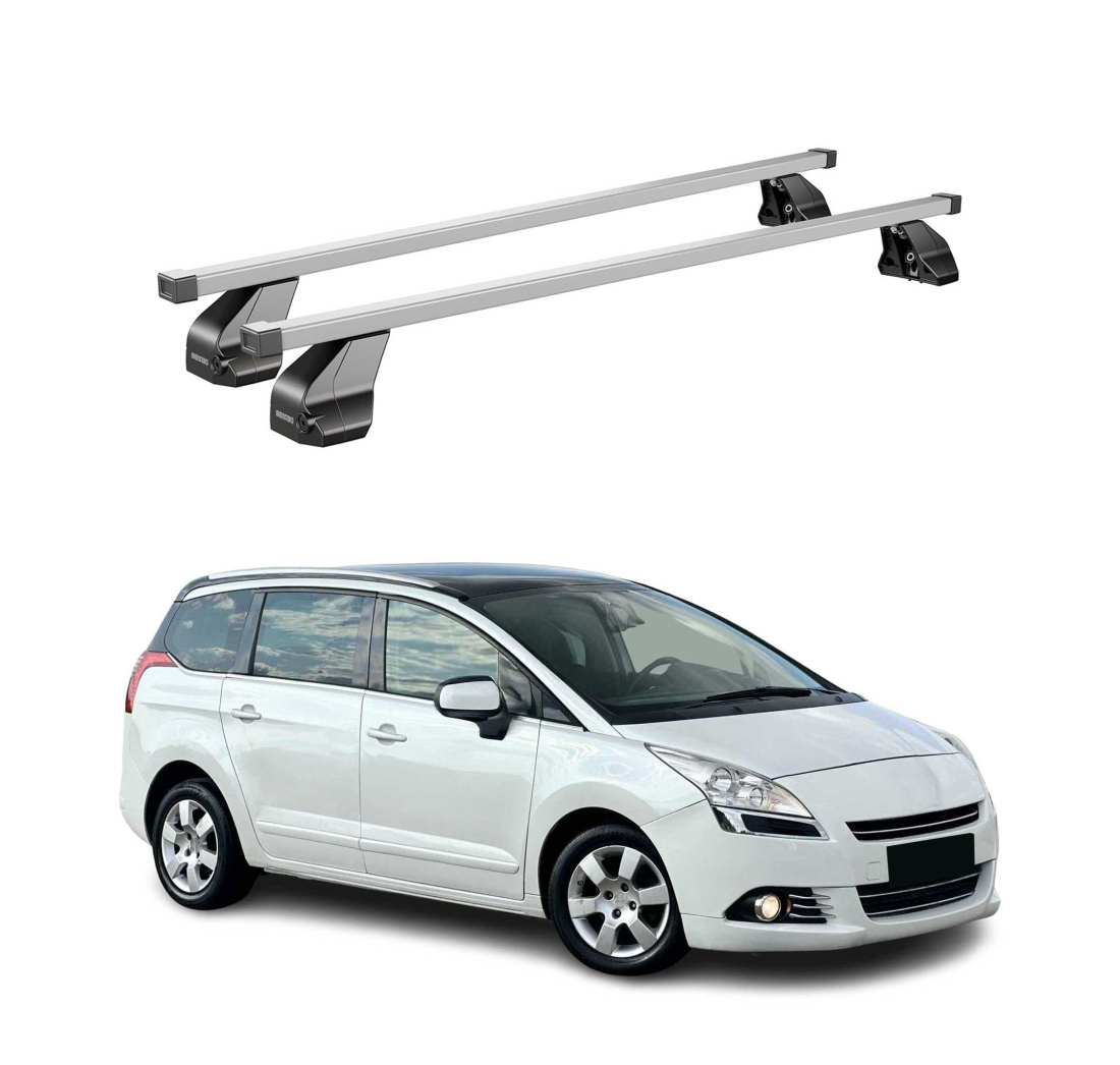 Krovni nosači PEUGEOT 5008 2009-2017 | čelik | Molydon