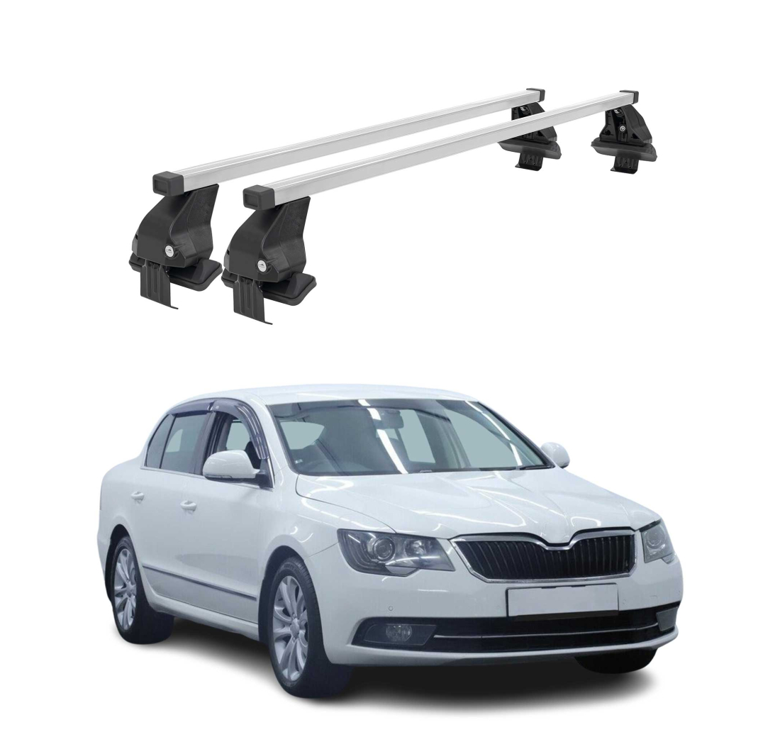 Krovni nosači SKODA SUPERB 2008-2013 | čelik | Molydon