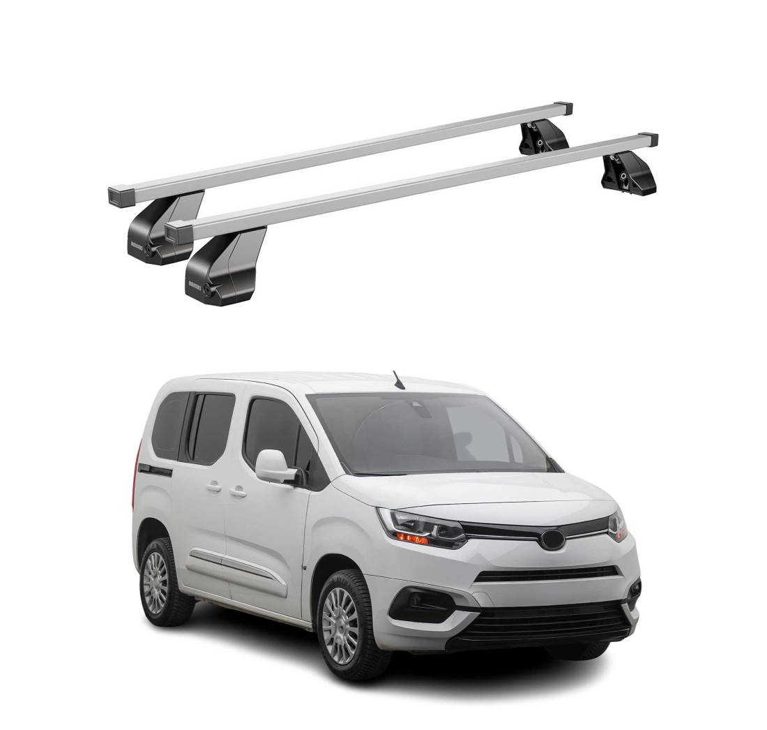 Krovni nosači TOYOTA PROACE CITY 2019- | čelik | Molydon