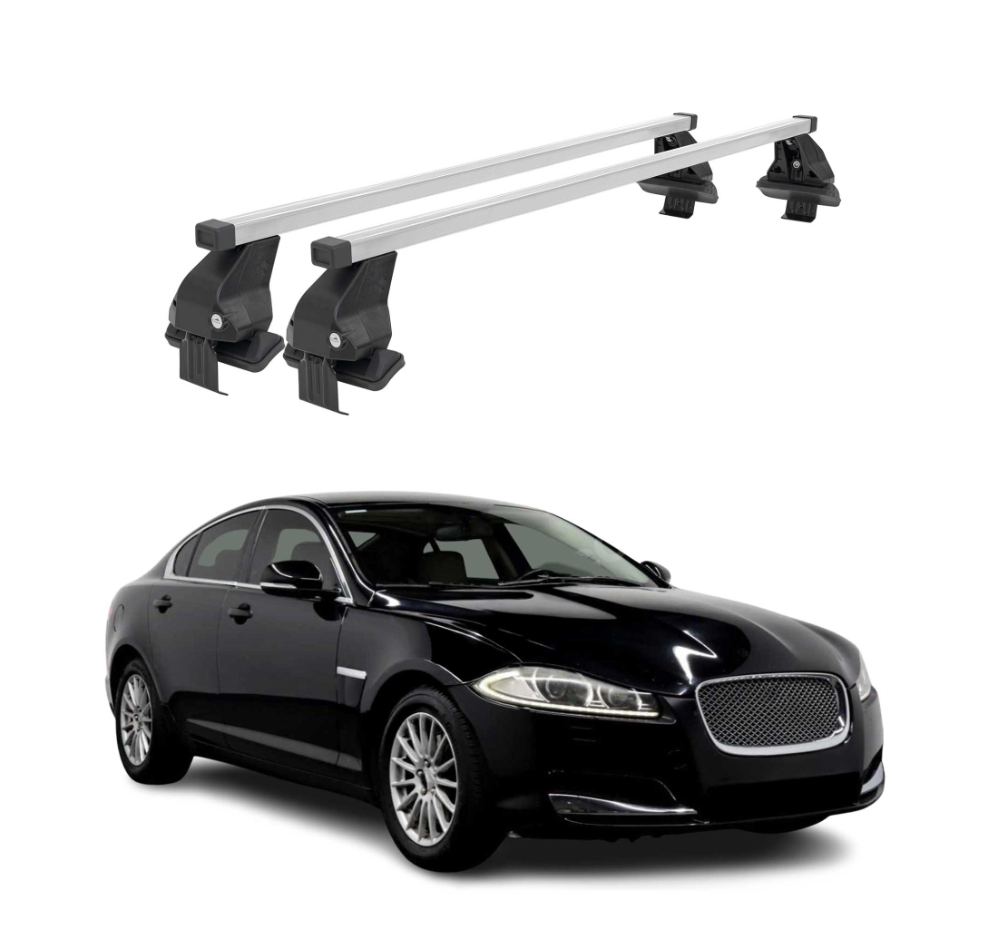 Krovni nosači JAGUAR XF X250 2008-2015 | čelik | Molydon