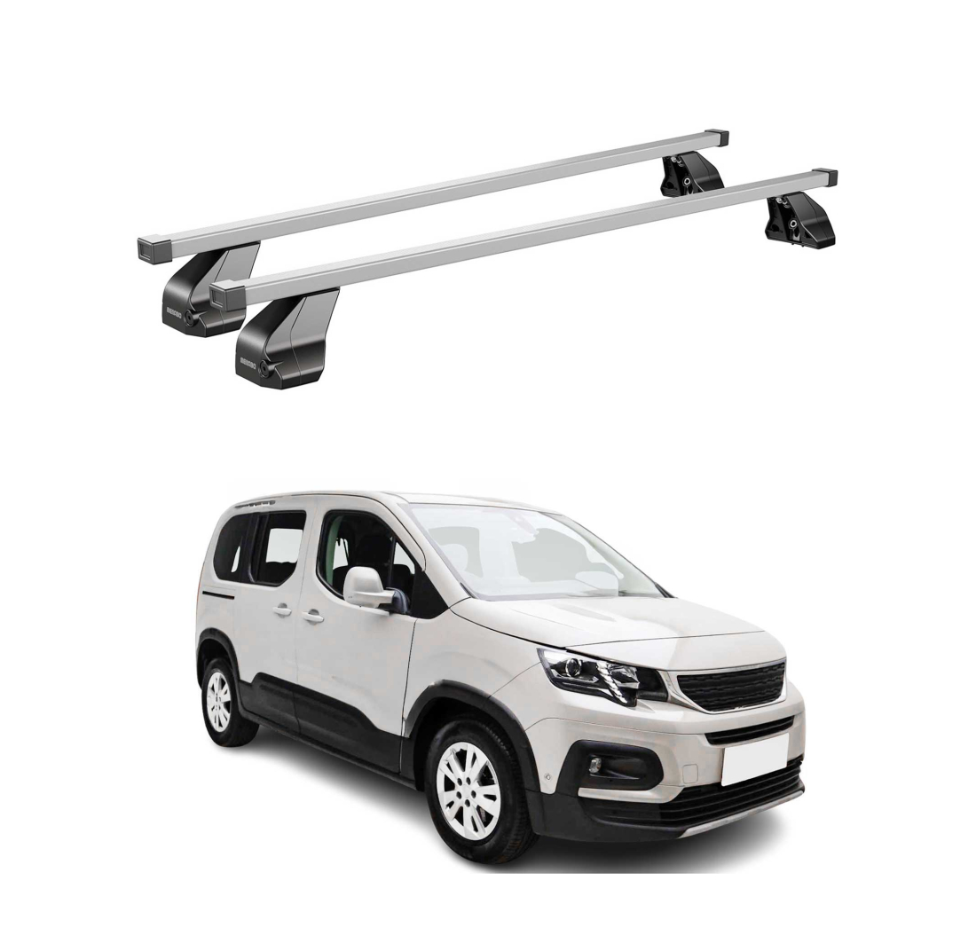 Krovni nosači PEUGEOT RIFTER 2018-2023 | čelik | Molydon