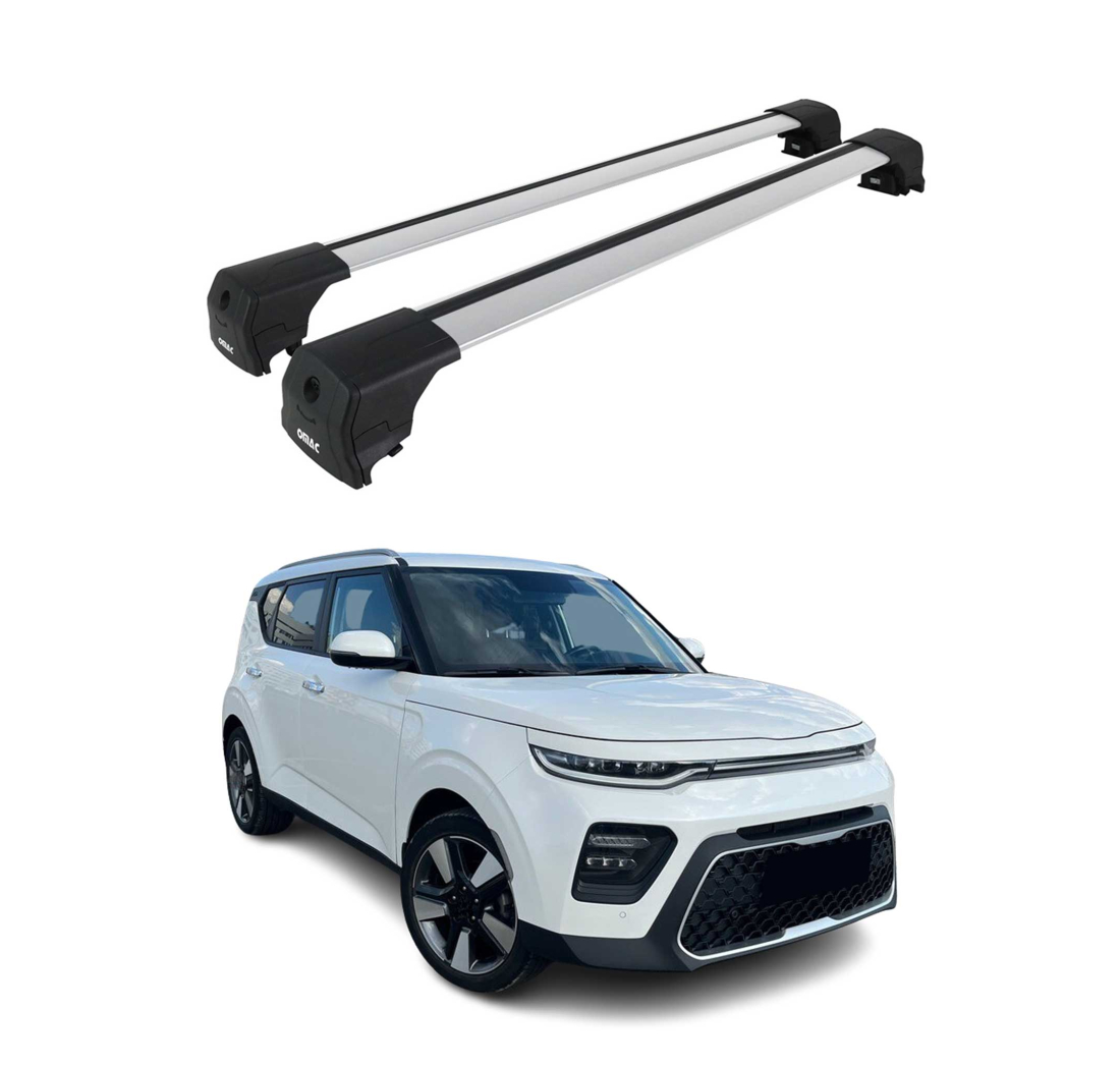Krovni nosači KIA SOUL X-LINE 2019-2023 | aluminij | Molydon