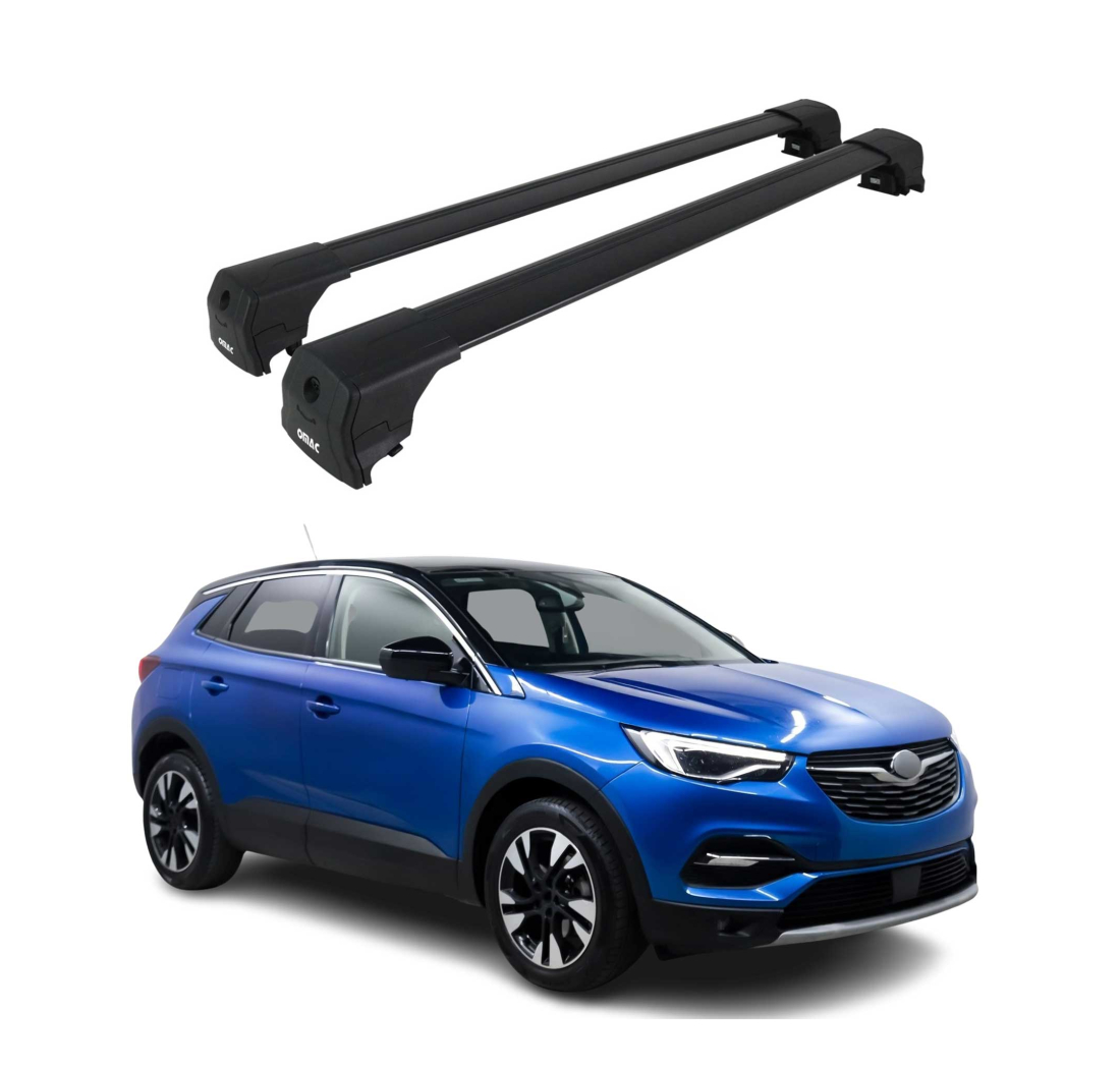 Krovni nosači OPEL GRANDLAND X 2017-2022 | aluminij | Molydon