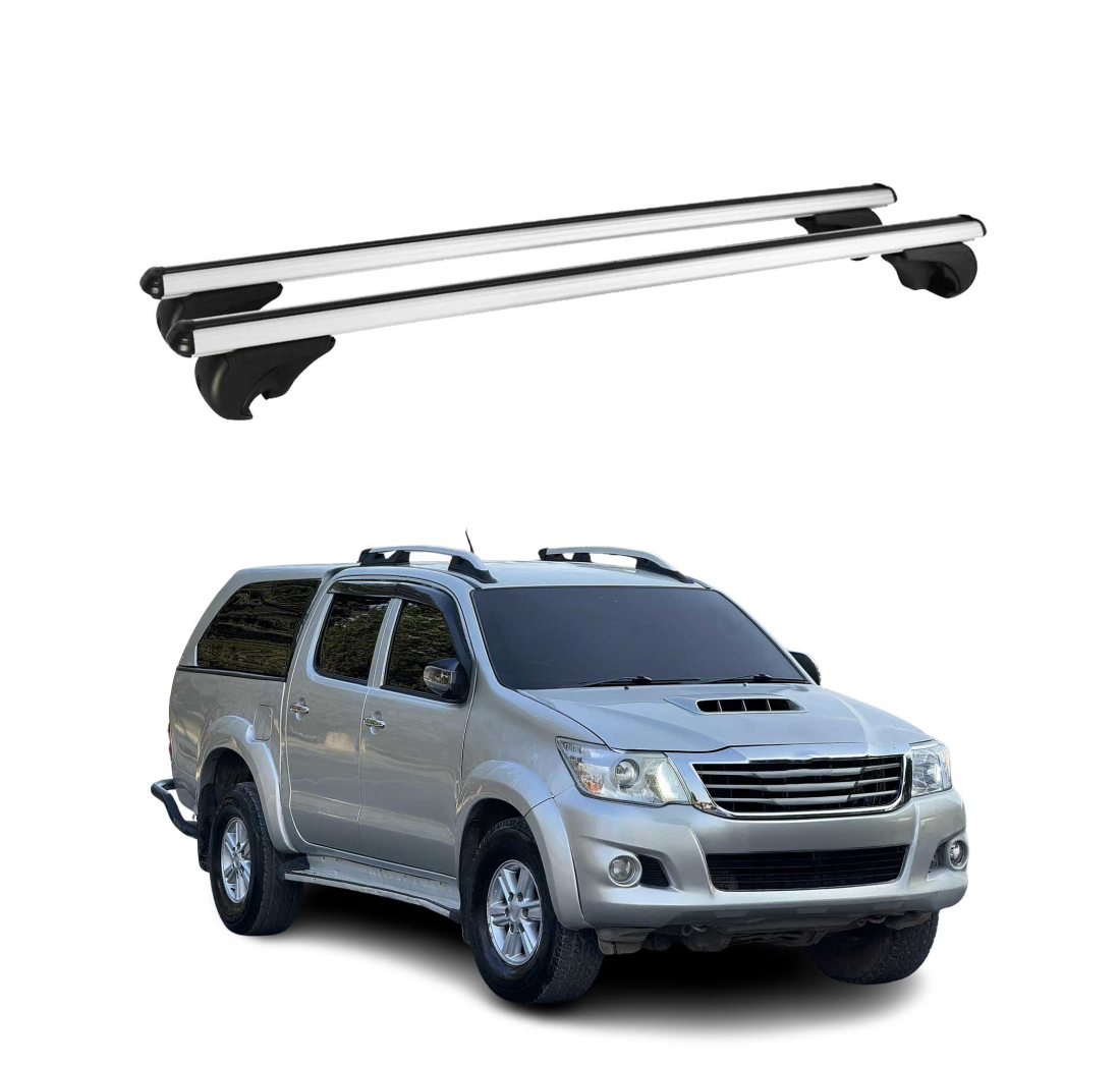 Krovni nosači TOYOTA HILUX VII 2010-2015 | aluminij | Molydon
