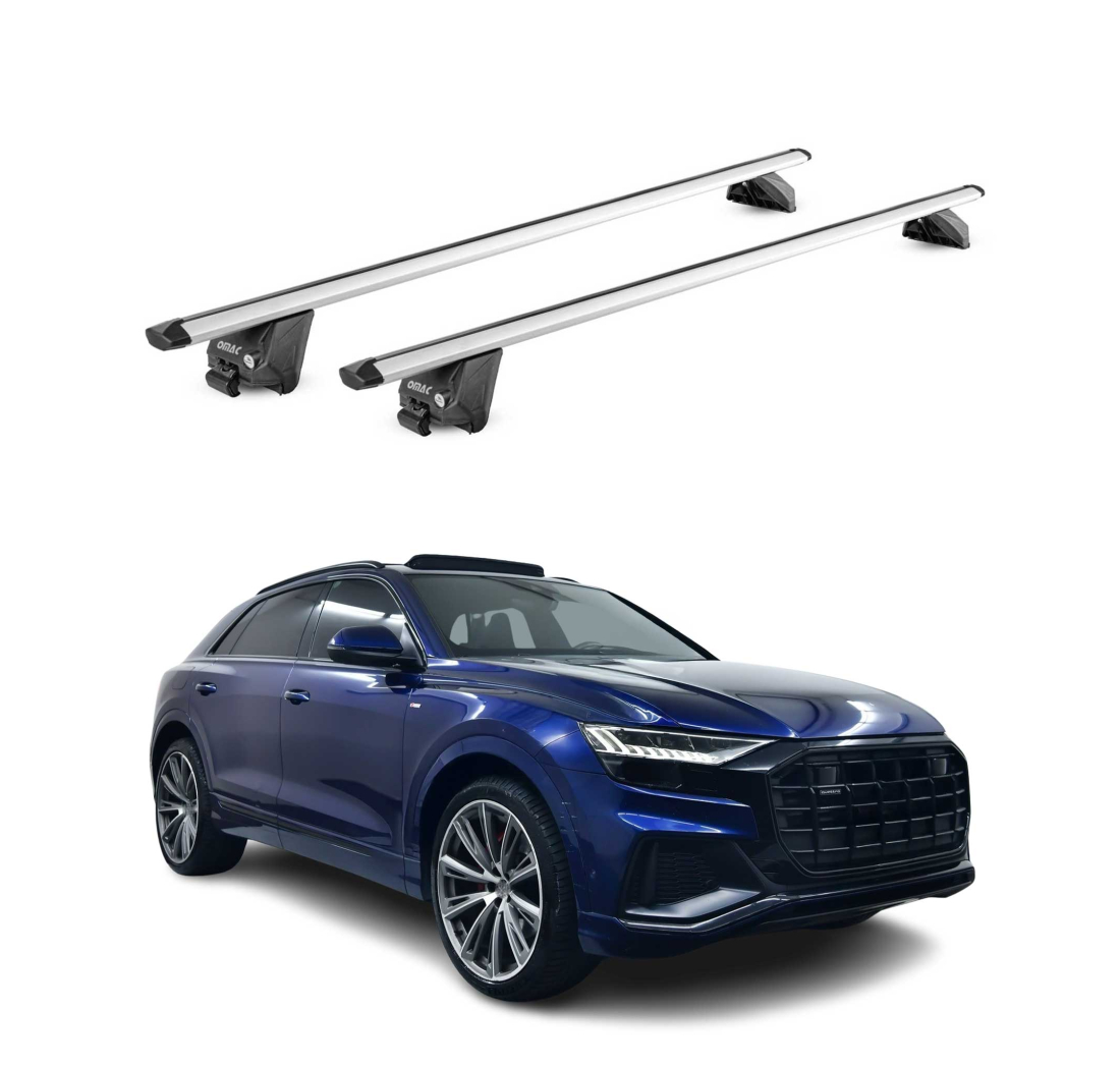 Krovni nosači AUDI Q8 / E-TRON 2018- | aluminij | Molydon
