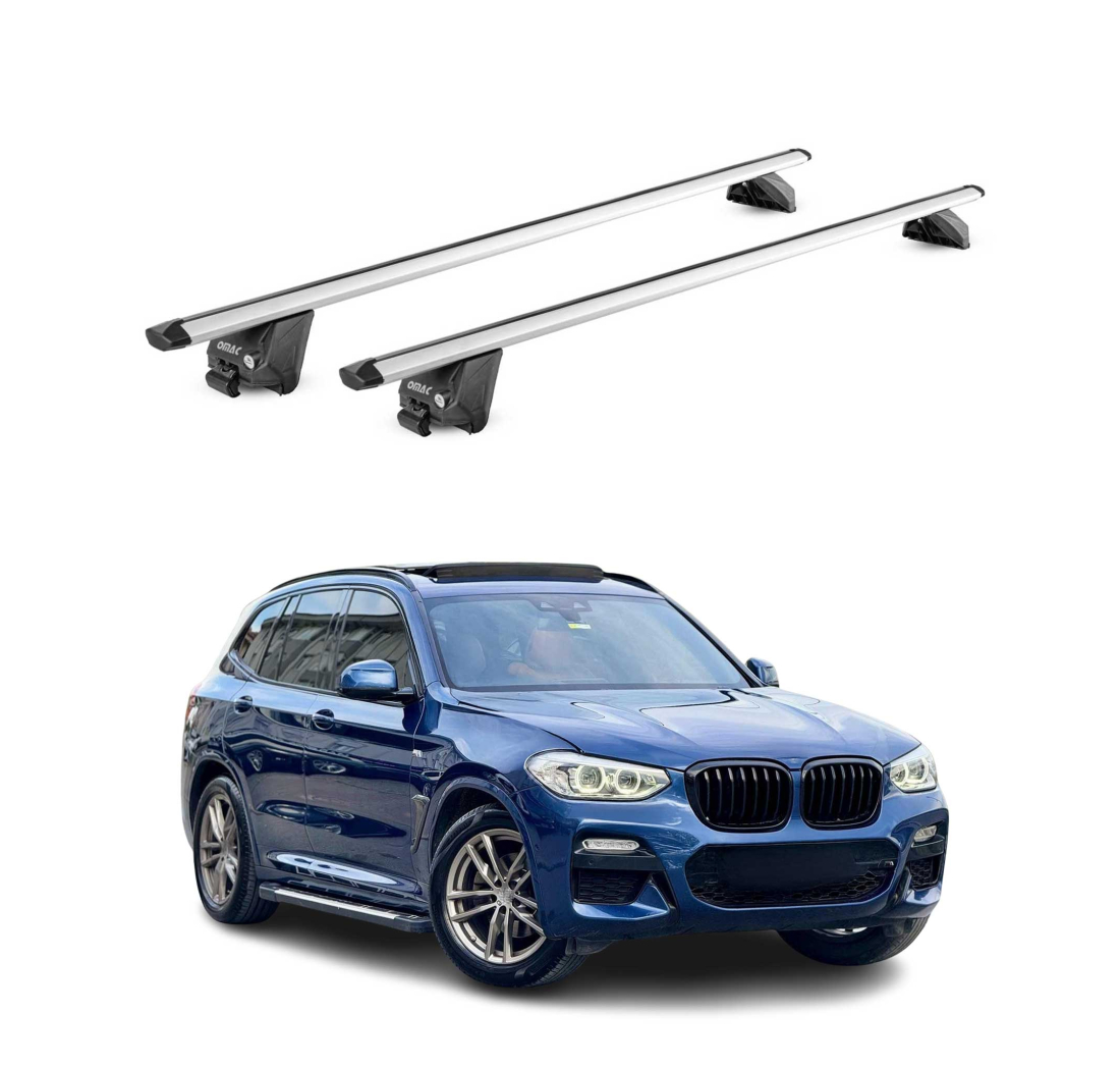 Krovni nosači BMW X3 (G01) 2018-2024 | aluminij | Molydon