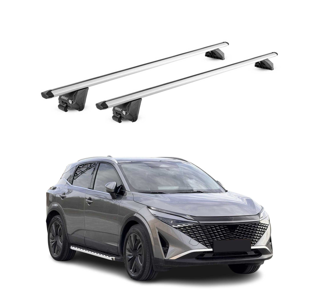 Krovni nosači NISSAN QASHQAI (J12) 2021-2024 | aluminij | Molydon