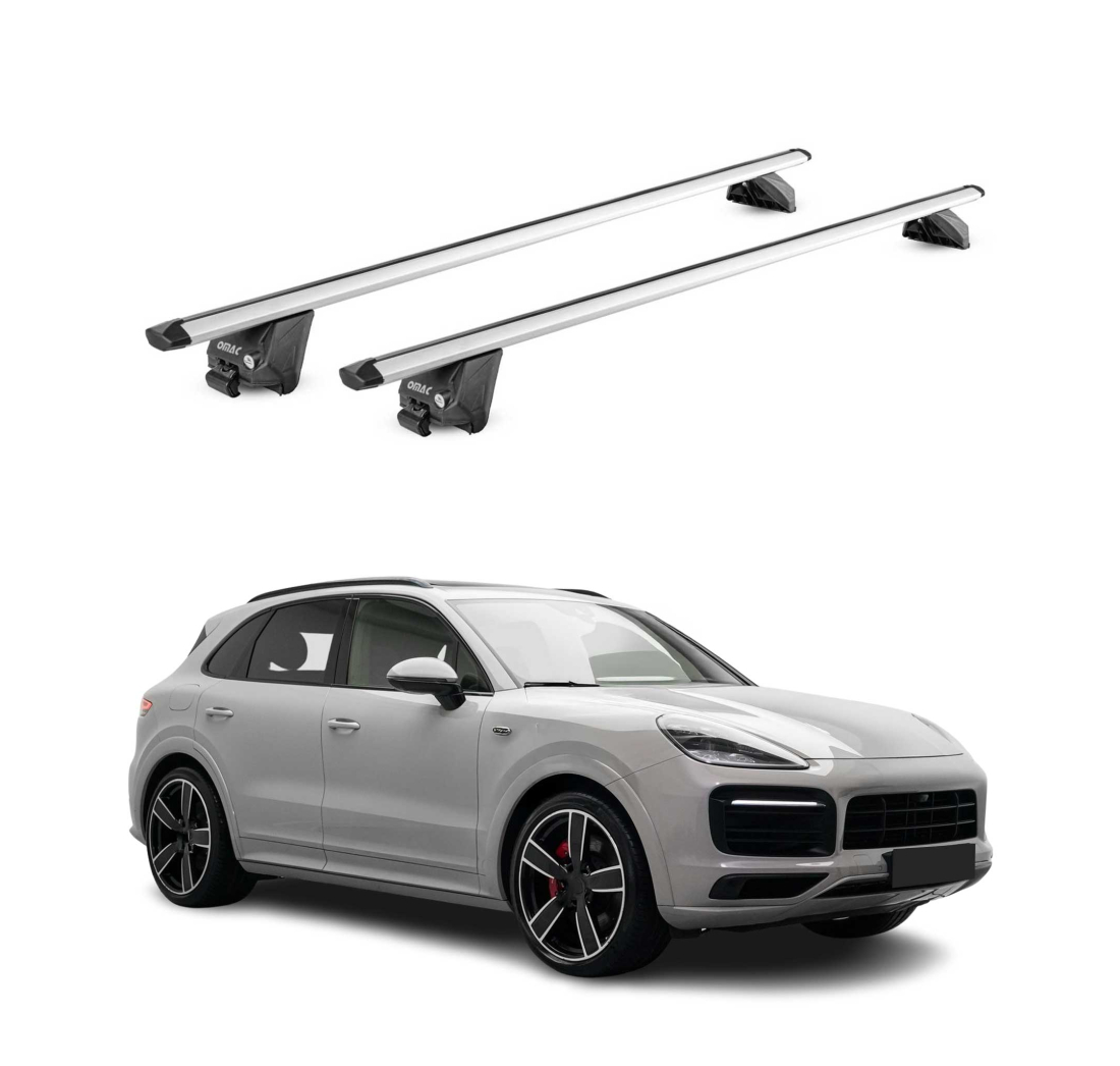Krovni nosači PORSCHE CAYENNE III 9YA 2018- | aluminij | Molydon