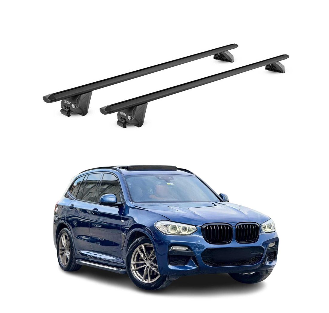 Krovni nosači BMW X3 (G01) 2018-2024 | aluminij | Molydon