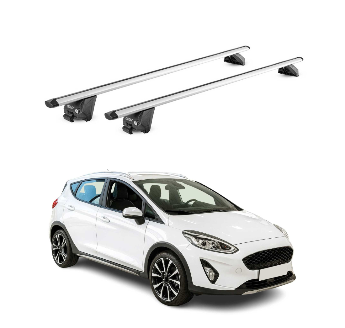 Krovni nosači FORD FIESTA VII ACTIVE 2018-2023 | aluminij | Molydon