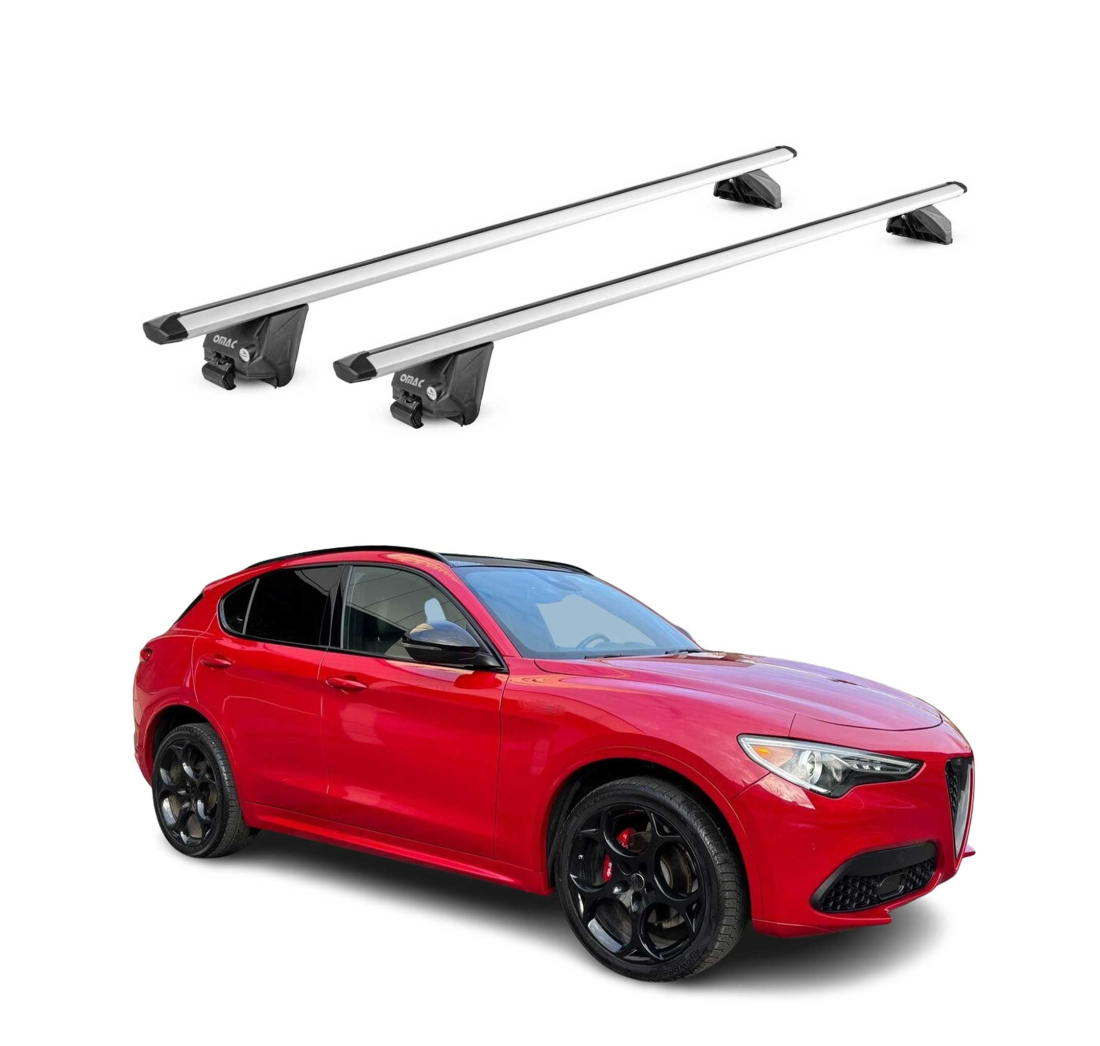 Krovni nosači ALFA ROMEO STELVIO 2017- | aluminij | Molydon