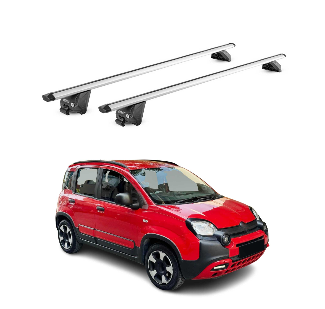 Krovni nosači FIAT PANDA III CROSS 2014-2024 | aluminij | Molydon