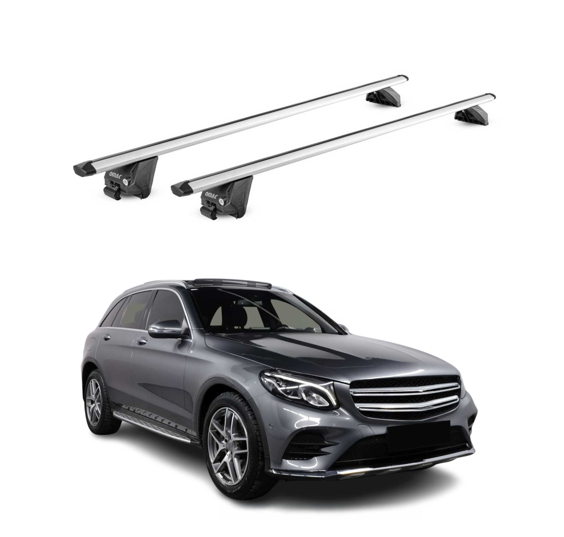 Krovni nosači MERCEDES GLC (X253) 2015-2021 | aluminij | Molydon